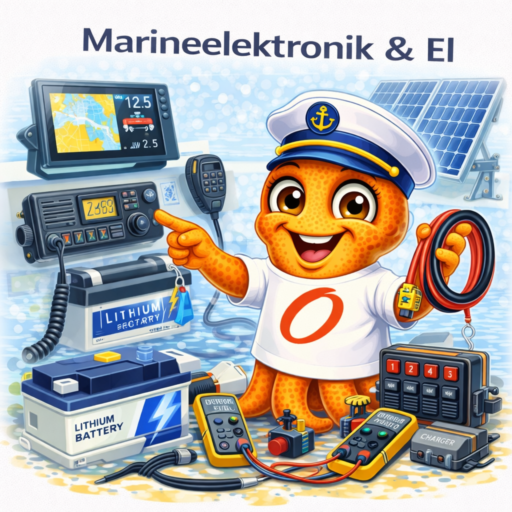Marineelektronik & El | Navigér sikkert med GPS & VHF