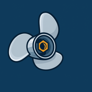 Propeller til Evinrude og Johnson phngsmotorer – prcision og hj driftssikkerhed.