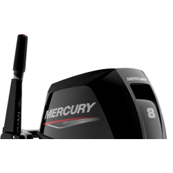 Mercury F 8 MH EFI 4-takt p�h�ngsmotor 8 hk med kort ben og elektronisk br�ndstofindspr�jtning (EFI) &ndash; stabil, �konomisk og p�lidelig motor til joller, gummib�de og sm� motorb�de.