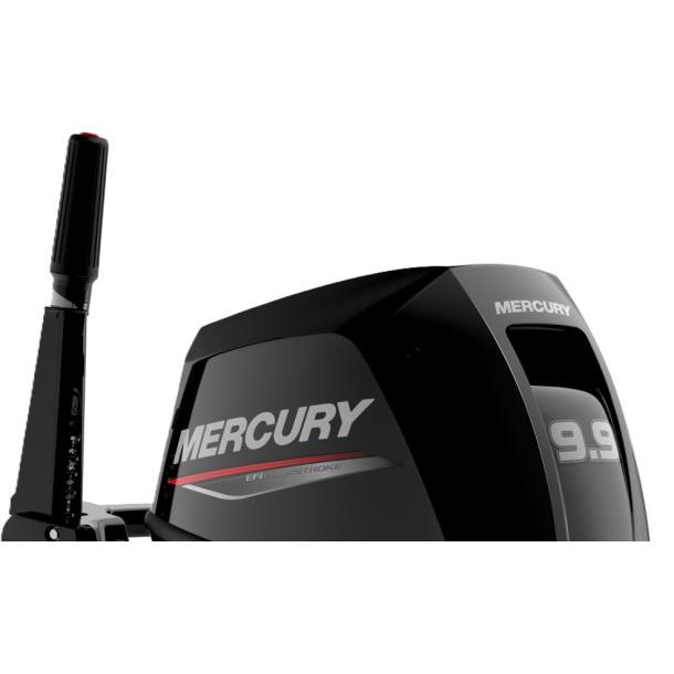 Mercury F 9.9 MH EFI 4-takt p�h�ngsmotor 9.9 hk med elektronisk br�ndstofindspr�jtning og kort ben til joller og mindre motorb�de.