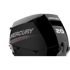 Mercury F 20 MLH EFI 4-takt p�h�ngsmotor 20 hk med elektronisk br�ndstofindspr�jtning og langt ben til b�de med h�j agterspejl.