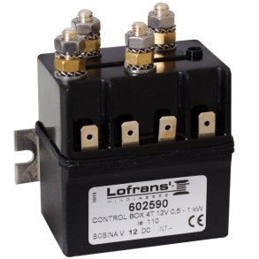 Lofrans Relboks 12V 500-700W, 4 terminaler (motor 2-4 pol)
