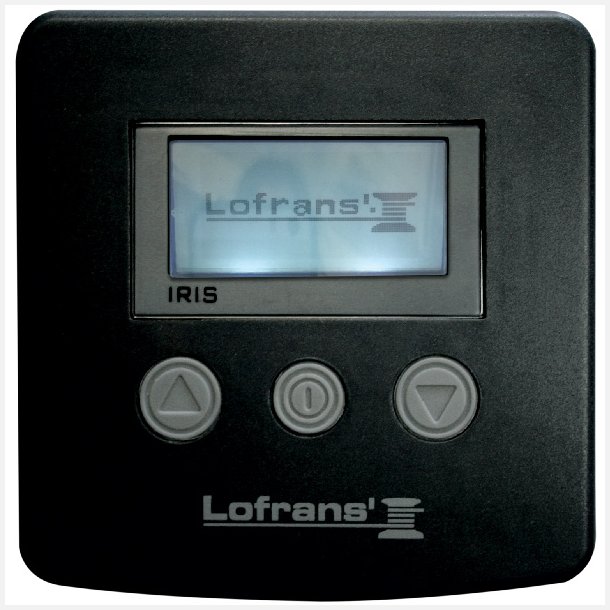 Lofrans Iris k�det�ller sort