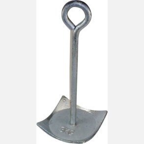 Tallerkenanker 8kg galvanisert stl