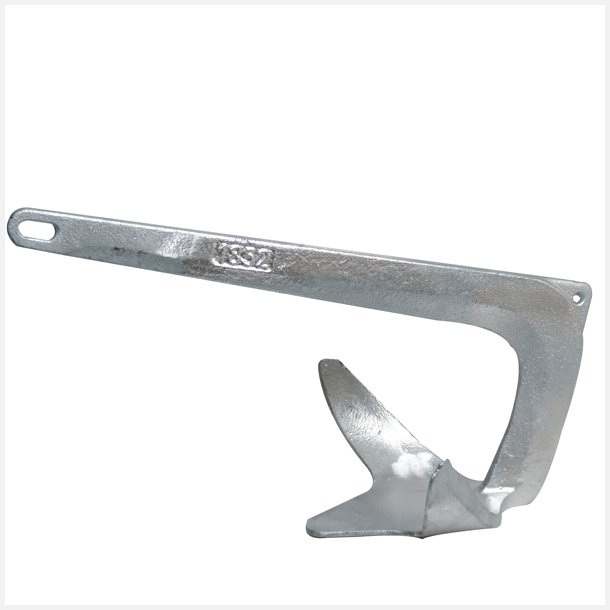 1852 M-anker galvaniseret stl 2 kg, max 15 fod