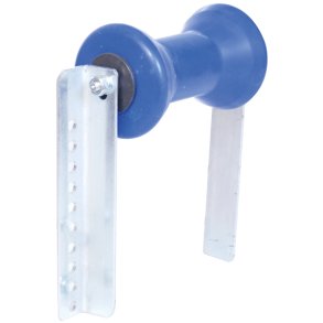 Klrulle bl med beslag uden u-bjle