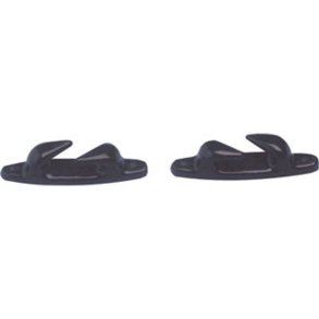 Klyds-st sort nylon 160mm