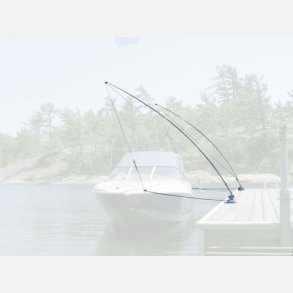 Dock Edge Fortjningsstang for bde op til 7m 2200kg