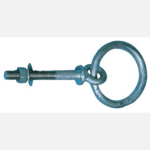 Fortjningsring maskinskrue galv 10x75mm