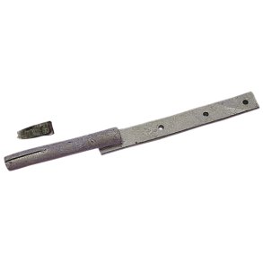 Bladbeslag med kile, varm galvaniseret stl. 300 x19mm
