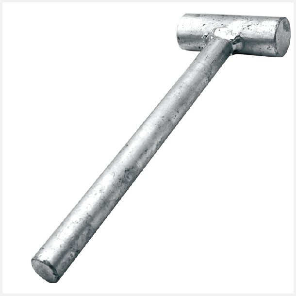 Hammer af galvaniseret stl