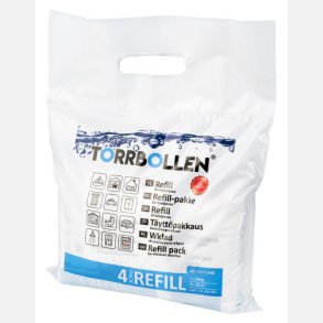 Torrbollen refill 4 stk.