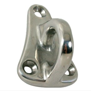 Fenderkrog med je kraftig model, rustfrit stl