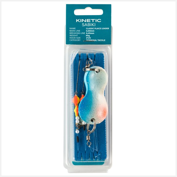 Kinetic Sabiki plaice leader/spoon royal, 40g