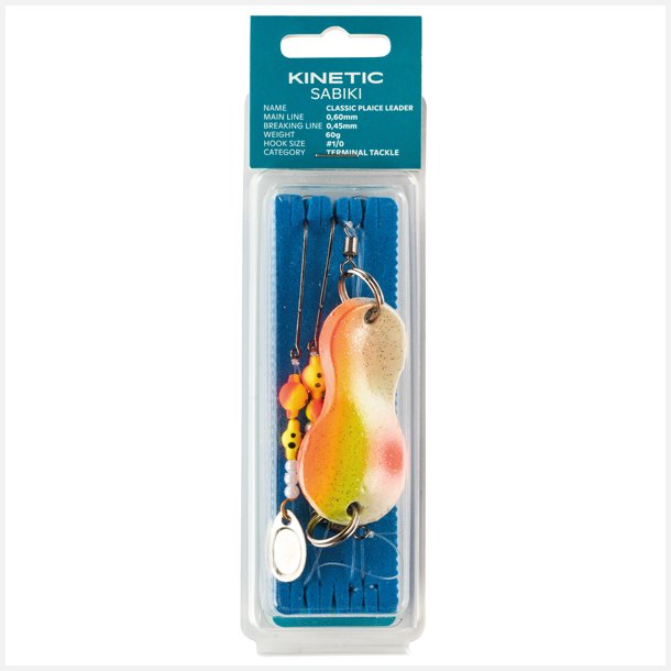 Kinetic Sabiki plaice leader/spoon lollipop, 40g