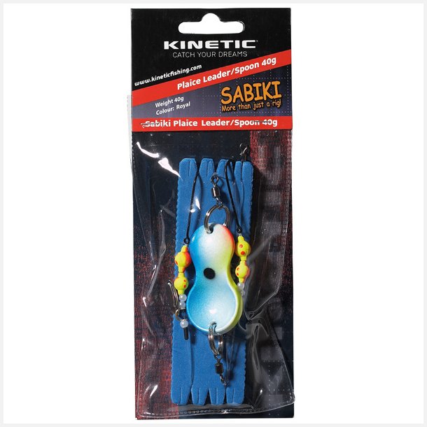 Kinetic Sabiki plaice leader/spoon royal, 60g