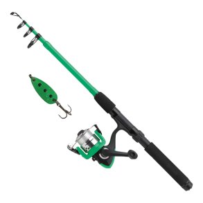 Kinetic Lille Viking Go Fishing 5,6fod Spin fiskestang, Grn