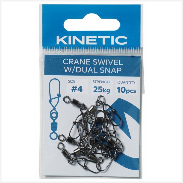 Kinetic Crane svirvler med hgte 10stk, #8