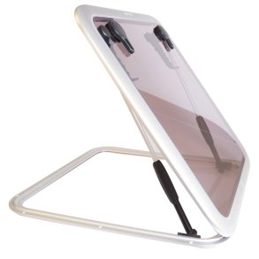 1852 Marine luge, elokseret alu. 627 x 627mm