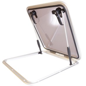 1852 Marine luge, elokseret alu. 377 x 507mm