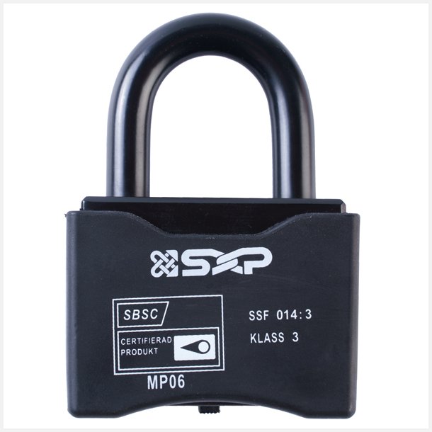 SXP H�ngel�s MP06 12mm l�seb�jle,klasse 3 godkendt