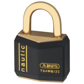 Abus hngels massiv messing vinyl beskyttet 30mm