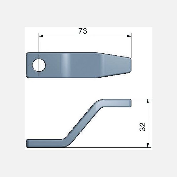 Roca rigel 2,5&quot; lang, hj