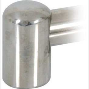 Gelnderholder RF stl 22mm lukket