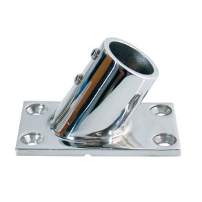 Bundbeslag firkantet �25mm-60 grader RF st�l
