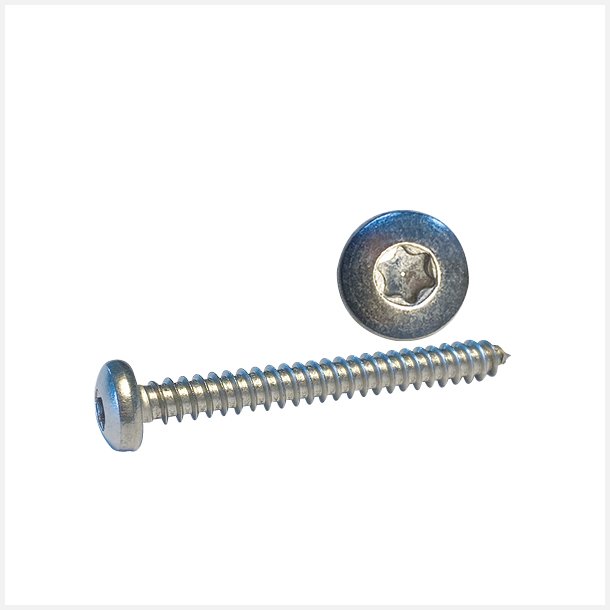 Skrue panhoved 4.2 x 16 A4 Torx krv ISO14585 20stk