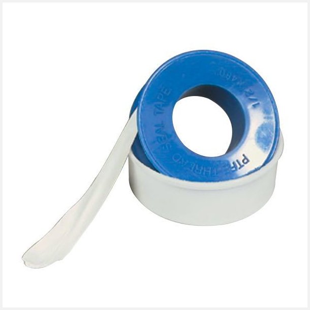 Gevindtape PTFE 12mm, 12m