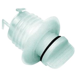 Nuova rade lnseprop m/skruehul hvid  40 mm