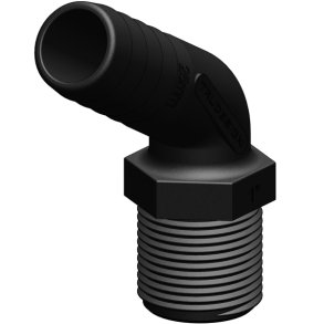 Trudesign Slangestuds 120° komposit sort 2