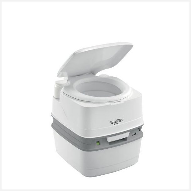 Porta potti toilet qube 335 hvid med drk beslag