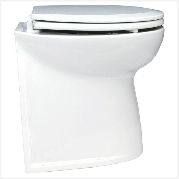 Jabsco toilet &acirc;&euro;&#157;Deluxe&acirc;&euro;&#157; m/soft close til ferskvand 17", 12V