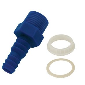 Slangestuds med omlber 3/8