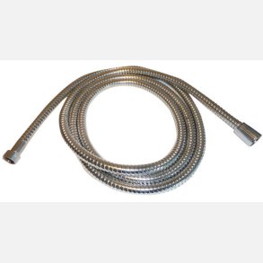 Bruser slange 2,5m rustfri 1/2