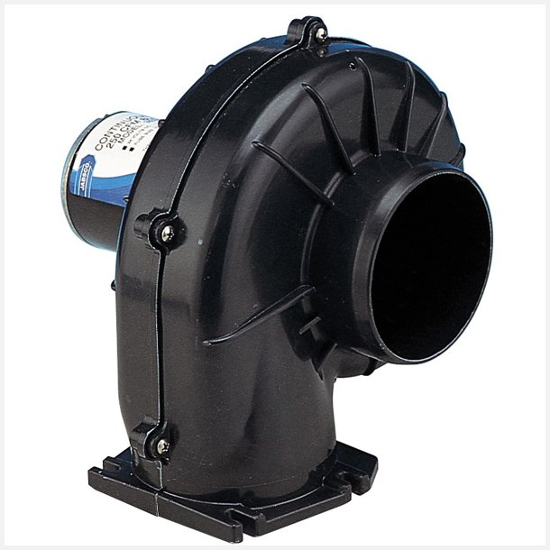 Jabsco motorrums ventillator flangemont. 24v 7,1m3/min