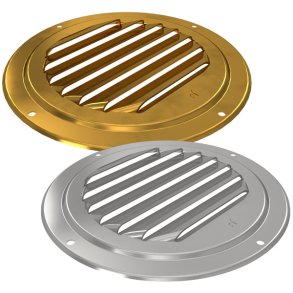 Roca ventilglle  125mm messing