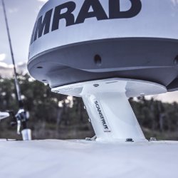 ScanStrut PowerTower til radar, hvid 150mm/6"