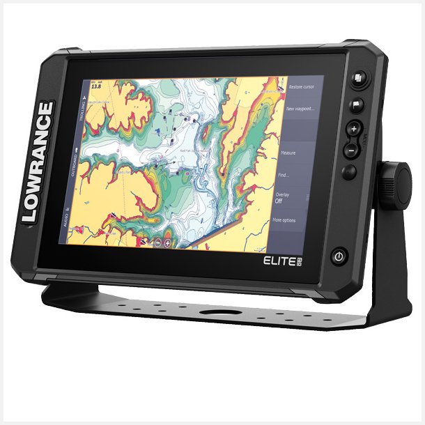 Lowrance Elite FS 10 med 3-i-1 transducer