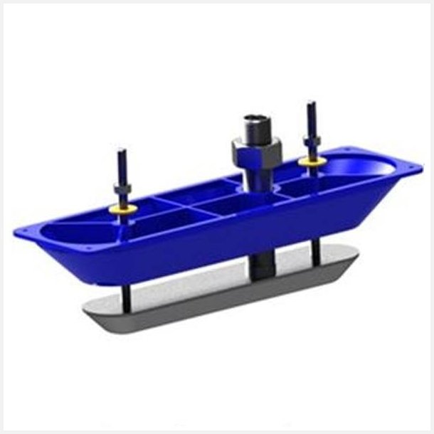 Gennemfrings transd. RF stl structurescan hd,sort 9-p