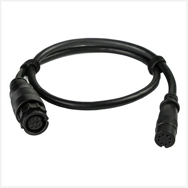 Adapter fra sort 9pin(xsonic) transducer til hook2 5/7/9/12"