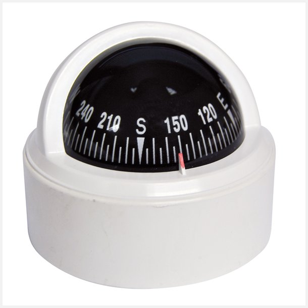 Riviera kompas Stella 2 &frac12;", hvid