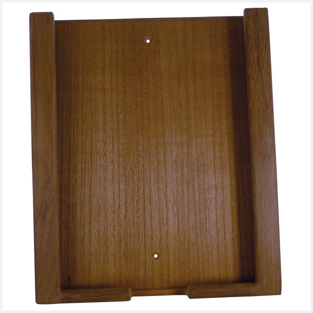 Roca teak tabletholder 20,4x2,5x24,4cm