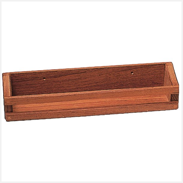 Roca teak hylde 33x8x6cm