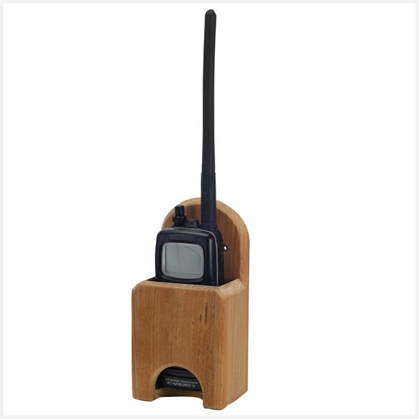 Roca holder til VHF teak 8x15,8x5,4cm