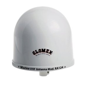 Glomex RA124 VHF antenne med 9m kabel, PL 259 stik og beslag