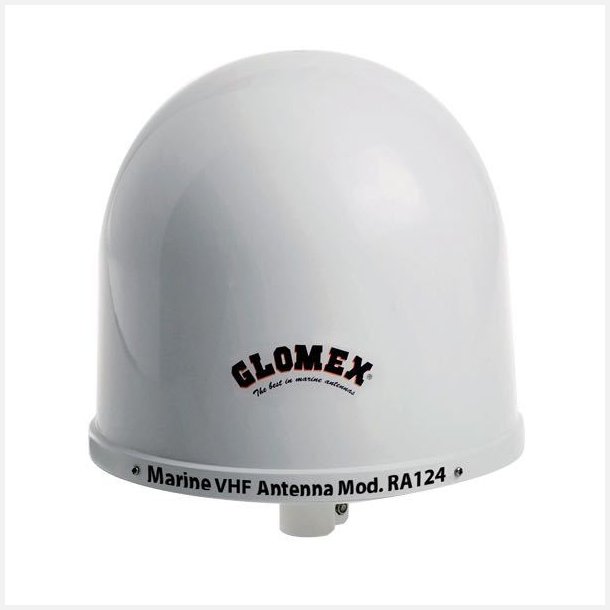 Glomex RA124 VHF antenne med 9m kabel, PL 259 stik og beslag