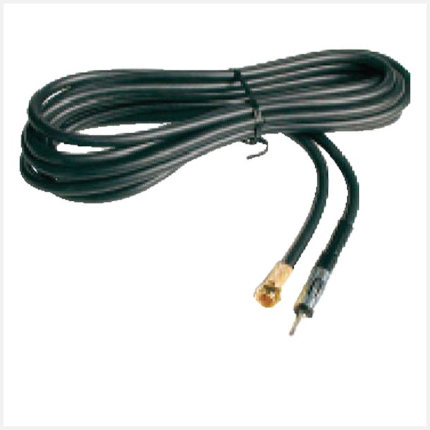 Glomex radio kabel 3,6m Female gold - motorola plug